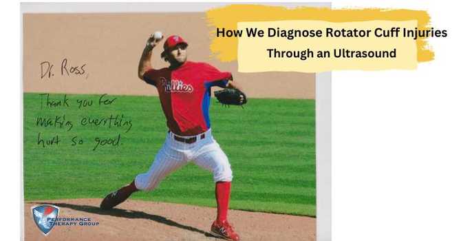 How We Diagnose Rotator Cuff Injuries Using an Ultrasound image