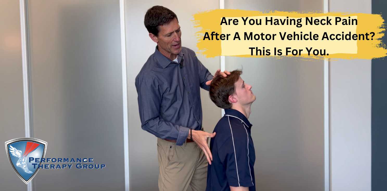 neck injury after a motor vehicle accident