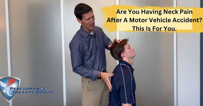 Are You Having Neck Pain After A Motor Vehicle Accident? This Is For You. image